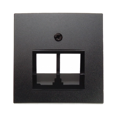 B.X MODUŁ ANTRACYT PŁYTKA DO GNIAZD UAE 2X ONE PLATFORM