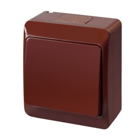 HERMES BRĄZ ŁĄCZNIK NT UNIWERSALNY IP44 ZACISKI ŚRUBOWE 10AX 250V