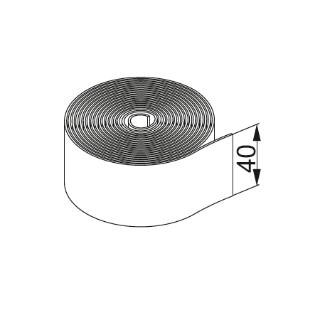 EPDM W2X40 GUMA KOMÓRKOWA SAMOPRZYLEPNA 1SZT=10MB
