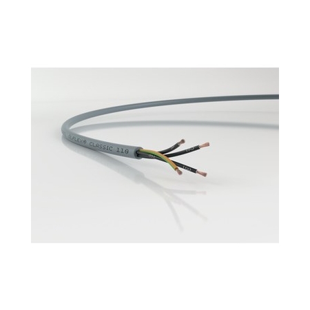 OLFLEX CLASSIC 110   3X 0.75 SZARY PRZEWÓD STEROWNICZY 300/500V KL.5 OLEJOODPORNY NUMER BĘBEN