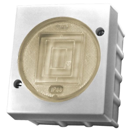 430 LAMBDA BIAŁY ŁĄCZNIK NT 1-BIEGUNOWY IP44 ZACISKI ŚRUBOWE 6A 250V