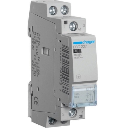 ESC227 STYCZNIK MODUŁOWY 25A 1Z+1R 1M 230V AC