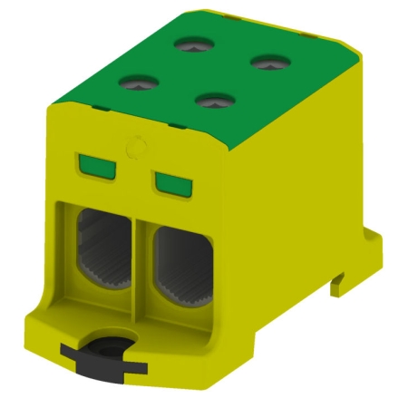 ZŁĄCZKA SZYNOWA PRZELOTOWA 2X AL/CU 6.0-95.0MM2 1000V AC/ 1500V DC ZACISK UNIWERSALNY ŻO