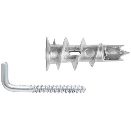 KOŁEK DO ŚCIAN G-K Z HAKIEM, 4 SZT