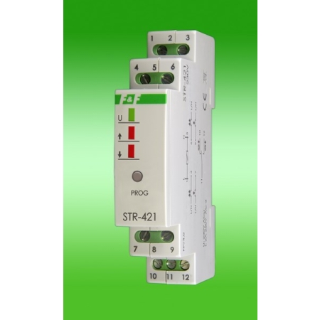 STR-421 STEROWNIK ROLET 2-PRZYCISKOWY 2A 1M 230V AC