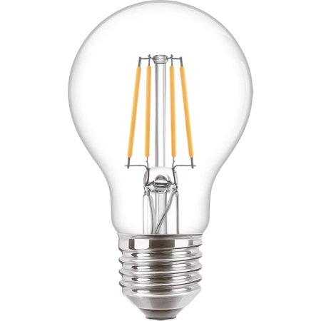 COREPRO ŻARÓWKA LED BULB FILAMENT  4.3W/ 40W E27 PRZEZROCZYSTA SZKŁO 827 WW 2700K 470LM A60
