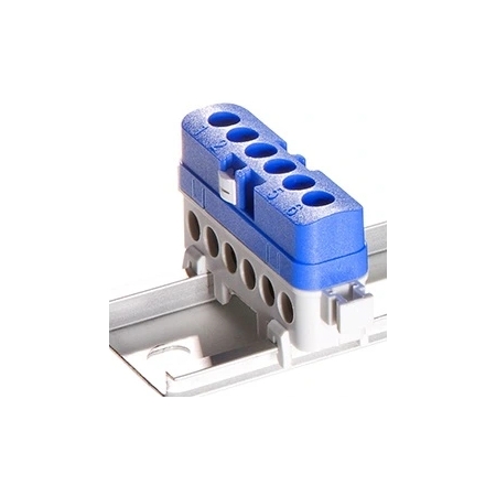 LPI-6N LISTWA PRZYŁĄCZENIOWA IZOLOWANA NIEBIESKO-SZARY