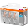 LED BASE ŻARÓWKA LED BULB FILAMENT 6.5/60W E27 230V PRZEZROCZYSTA 840 NW 4000K 806LM 360ST OPK=3SZT