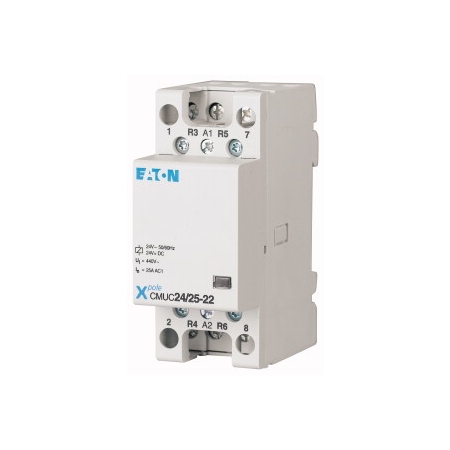 CMUC24/25-40 STYCZNIK MODUŁOWY 25A 4Z 2M 24V AC/DC