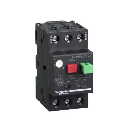 Schneider Electric Wyłącznik silnikowy GZ1E napęd przyciskowy I=13-18A zaciski skrzynkowe, GZ1E20