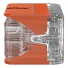 SZYBKOZŁĄCZKA UNIWERSALNA 10x0.2-4mm2 TRANSPARENTNA/POMARAŃCZOWA (opk.15szt)