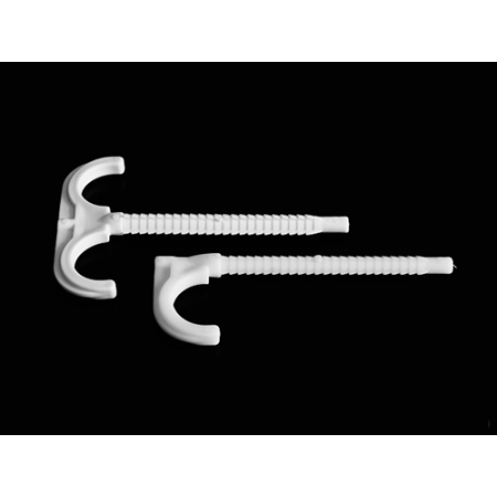 H 48/2 HAK PODWÓJNY 2X FI25 48MM DO RUR RL, RS, PESZLI