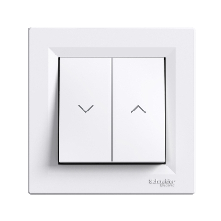 Schneider Electric Asfora, łącznik żaluzjowy, biały, EPH1300521