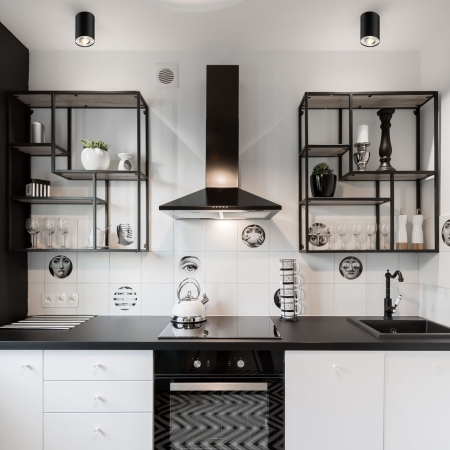 RONDOO CZARNY OPRAWA SUFITOWA NT SPOT 1X GU10/ 50W IP20 METAL