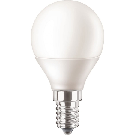 PILA LED ŻARÓWKA LED KULKA 4.9/40W E14 230V MATOWA 827 WW 2700K 470LM P45
