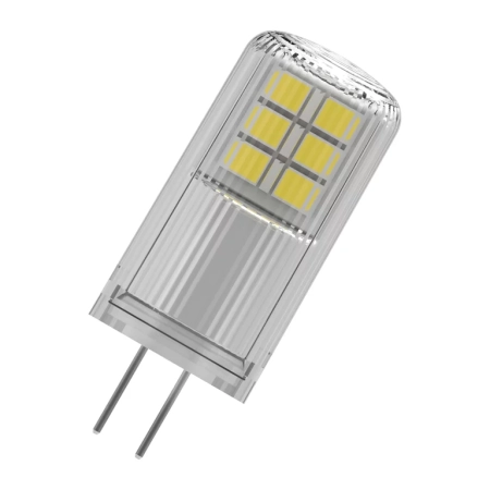 PERFORMANCE PIN ŻARÓWKA LED KAPSUŁKA 2.2/28W G4 T13 12V PRZEZROCZYSTA 827 WW 2700K  300LM 320ST