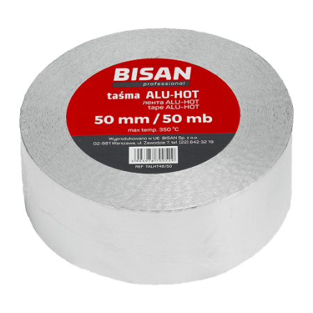 TAŚMA GŁADKA ALU 72MM/50YD