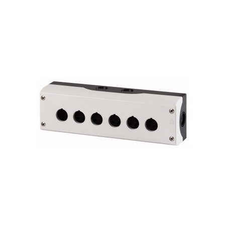 M22-I6 KASETA STEROWNICZA NT IP67 6X PUSTA SZARY