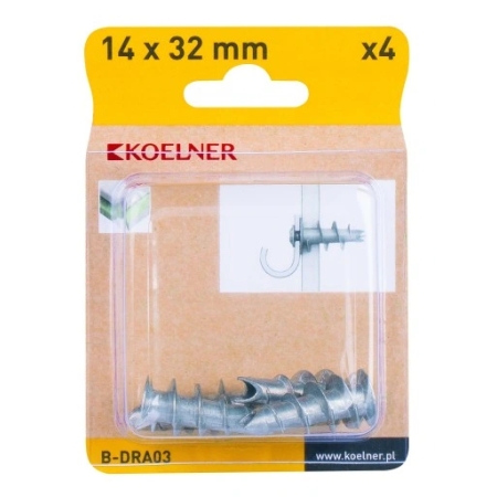KOŁEK DO ŚCIAN G-K DRA03, 4SZ