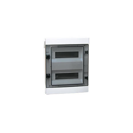 RH-24 ROZDZIELNIA PLASTIKOWA NT 24M 2X 12M N+PE IP65 IK07 420X330X138 DRZWI DYMNE BIAŁY NEOSERIES