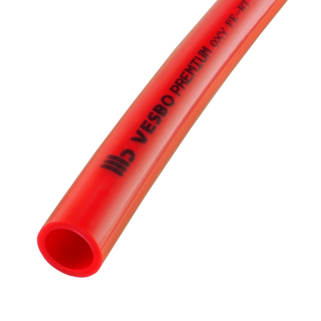 RURA PERT VESBO PREMIUM 16MM - CZERWONA - 600M