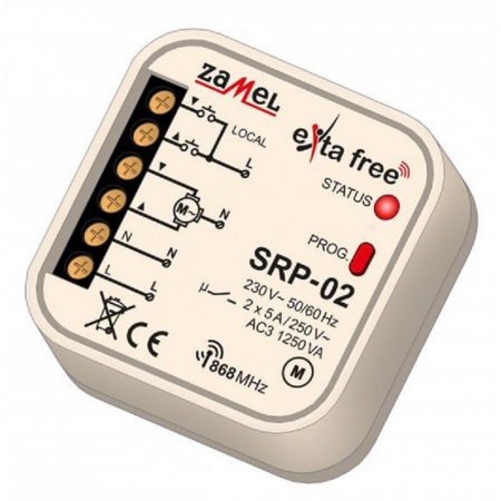 SRP-01 STEROWNIK ROLET DOPUSZKOWY PRZEWODOWY