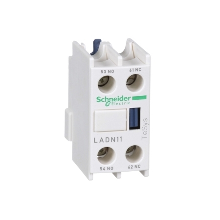 Schneider Electric Blok styków bezzwłocznych LC1 1NO 1NC zaciski skrzynkowe, LADN11