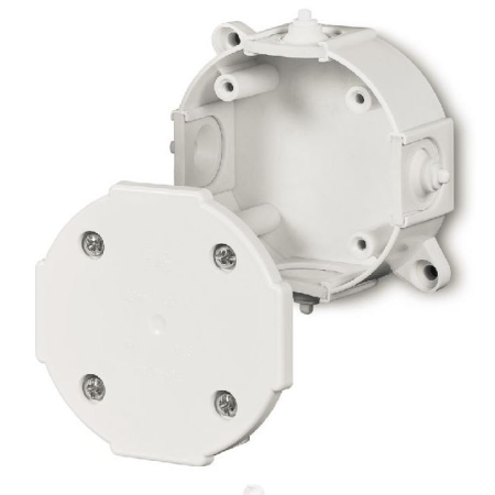 P0 PUSZKA INSTALACYJNA NT FI80X38 IP41 4 DŁAWIKI BIAŁY