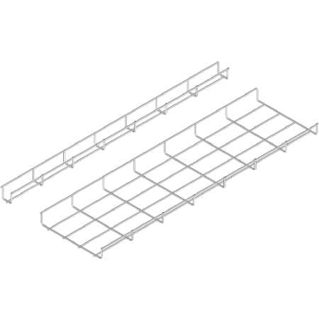 KDSZ 60H60/3 KORYTKO SIATKOWE 60H60 3M 3.8MM Z ŁĄCZNIKIEM ZATRZASKOWYM ZGRZEWANYM
