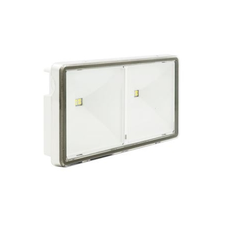 ONTEC S20 MIX 60/180 M/NM AT W BIAŁY OPRAWA AWARYJNA LED 3.8W 1H IP65 IK08