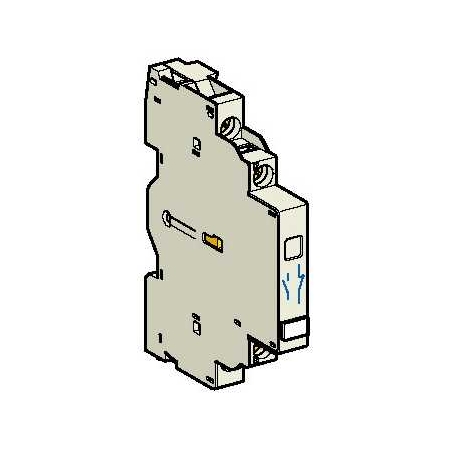 Schneider Electric Blok styków bezzwłocznych montaż boczny 1NC 1NO zaciski skrzynkowe, GVAN11