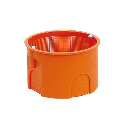 Z 60KFW PUSZKA INSTALACYJNA PT 1X FI60 41MM PŁYTKA Z WKRĘTAMI POMARAŃCZOWY