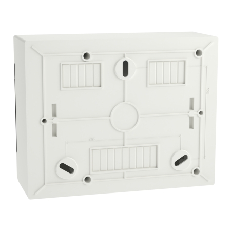 EASY9 ROZDZIELNIA PLASTIKOWA NT 8M 1X 8M N+PE 170X215X96.5 IP40 IK07 DRZWI DYMNE BIAŁY