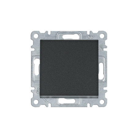 LUMINA SOUL/ INTENSE/ PASSION MODUŁ CZARNY ŁĄCZNIK UNIWERSALNY 1X ZACISKI SPRĘŻYNOWE 10AX 250V