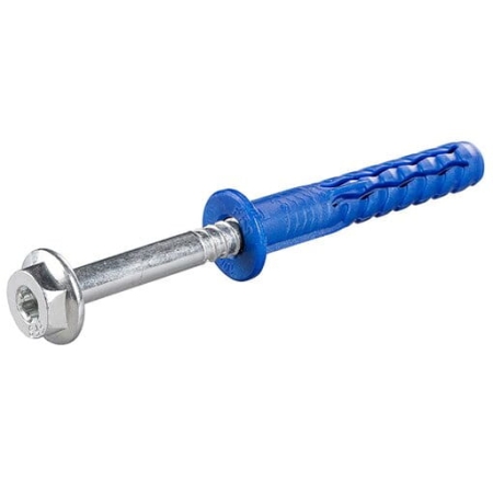 FFS KOŁEK RAMOWY POLIAMIDOWY Z KRÓTKĄ STREFĄ ROZPORU Z KOŁNIERZEM 10X50MM I WKRĘTEM Z ŁBEM SZEŚCIOK.