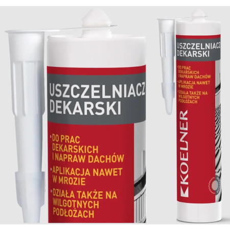 USZCZELNIACZ KAUCZUKOWY DEKARSKI BEZBARWNY KOELNER 280ML