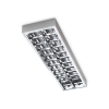 STELLA 236 NT TUBE OPRAWA RASTROWA NT 2X 36W G13 T8 230V IP20 1200x300MM STAL ODBŁYŚNIK ALUM. BIAŁY