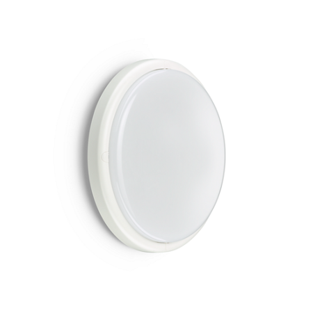 WL070V BIAŁY OPRAWA PLAFON LED 19W NW 4000K 1700LM IP65 IK08 FI285 LED17S PSU II+ CZUJNIK RUCHU