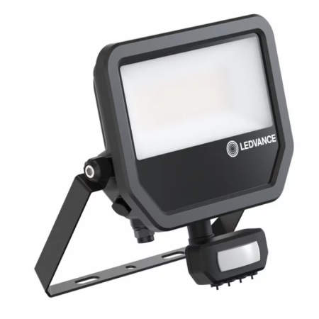 FLOODLIGHT 50 CZARNY OPRAWA NAŚWIETLACZ LED 27W/ 41W NW 4000K 4000LM/6000LM IP65 + CZUJNIK RUCHU