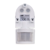 DR-05W BIAŁY CZUJNIK RUCHU NT ŚCIENNY 180ST 5-12M 10S-10MIN IP44 230V AC