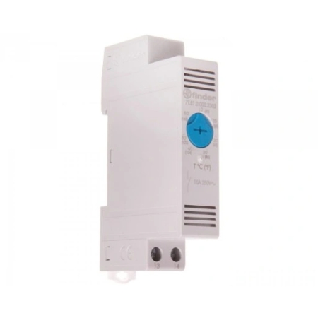 F7T-81-0-000-2303 TERMOSTAT DO SZAF I OBUDÓW- KONTROLA WENTYLATORA 10A 1Z 250V AC