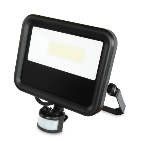 FL20s PRO CZARNY OPRAWA NAŚWIETLACZ LED 20W 230V 4000K 2400LM IP44 PF0.9 CZUJNIK RUCHU