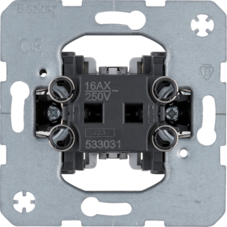 ONE PLATFORM MECHANIZM ŁĄCZNIK 1-BIEGUNOWY ZACISKI SPRĘŻYNOWE 16AX 250V