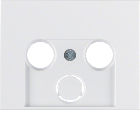 K.1 MODUŁ BIAŁY PŁYTKA DO GNIAZD RTV-SAT