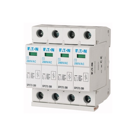SPCT2-280/4 OGRANICZNIK PRZEPIĘĆ T2 C 4P 4M 20/40KA 1.4KV TN, TNS, TNCS