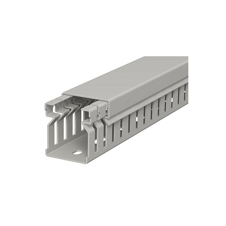 LK4 30025 KORYTKO GRZEBIENIOWE PERFOROWANE H30 W25 2M SZARY