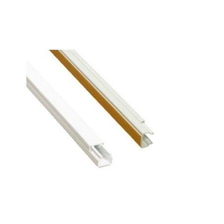 MKI 15X17 TS KANAŁ KABLOWY 2M BIAŁY Z TAŚMĄ SAMOPRZYLEPNĄ