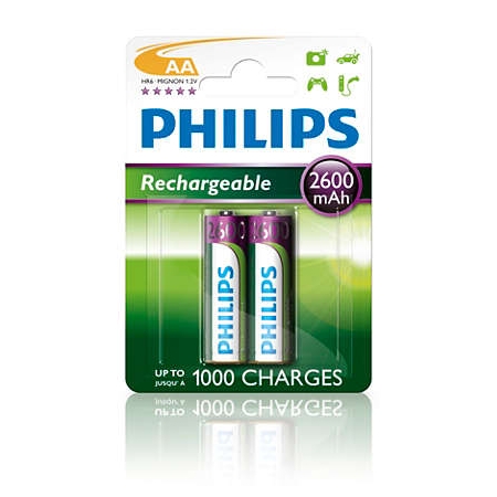 R06/AA AKUMULATOR NIMH MULTILIFE 1.2V 2600MAH FI14.5 H50.5MM 60.0G BLS.2SZT.