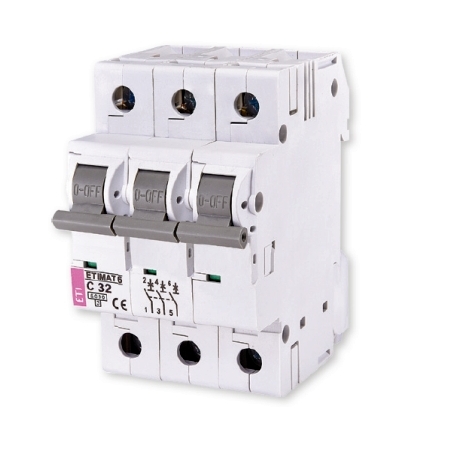 ETIMAT 6 WYŁĄCZNIK NADPRĄDOWY C 16A 3P 3M 6KA