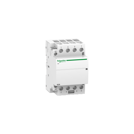 Schneider Electric Stycznik modułowy Acti9 iCT50-40-40-230 40A 4NO 50Hz 220/240 VAC, A9C20844